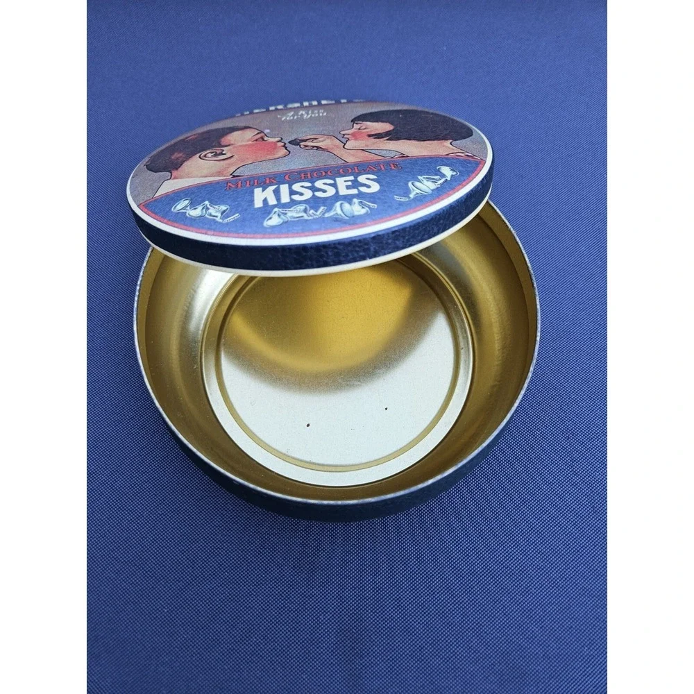 Two Tin Trinket Box Hershey's 1982‎ And Vintage Coca-cola